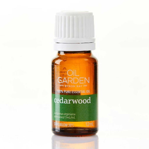 Oil Garden Cedarwood Pure Essential Oil Bottle Front
