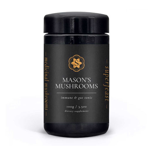 Superfeast Mason's Mushrooms Bottle Front