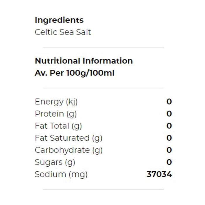 Honest to Goodness Celtic Sea Salt
