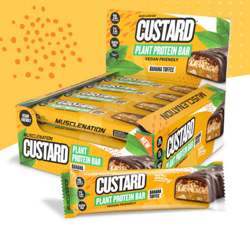 Muscle Nation Custard Plant Protein Bar