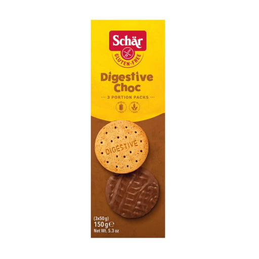 Schar Gluten Free Digestive Choc Biscuits