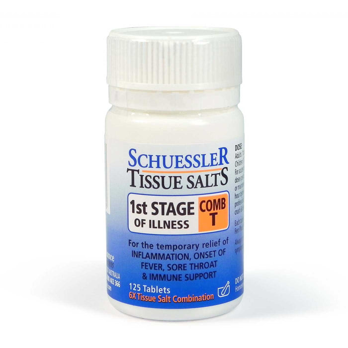 Schuessler Tissue Salts 1st Stage of Illness Comb T