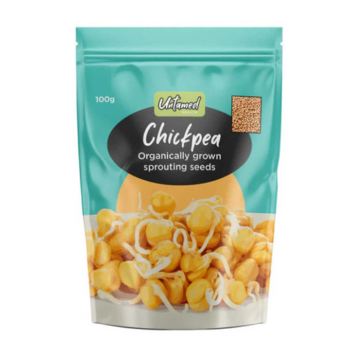 Untamed Chickpea Organically Grown Sprouting Seeds