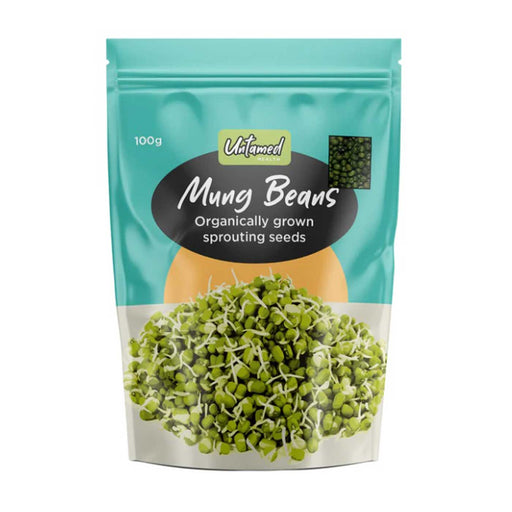 Untamed Mung Beans Organically Grown Sprouting Seeds
