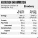 ATP Science NOWAY Collagen Protein Strawberry Milkshake Flavour Nutritional Panel Wicked NRG