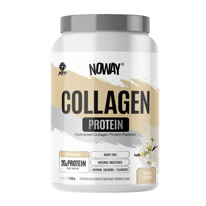 ATP Science NOWAY Collagen Protein Vanilla Flavoured 30 serves 750g Wicked NRG