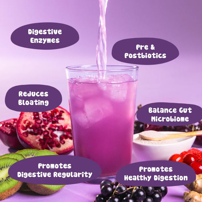 ATP Science NOWAY GOODGUT™ Gut Support Blend Powder Blackcurrant Flavour Benefits Wicked NRG
