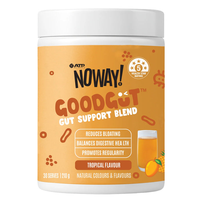 ATP Science NOWAY GOODGUT™ Gut Support Blend PowderTropical Flavour 30 Serves 210g Wicked NRG
