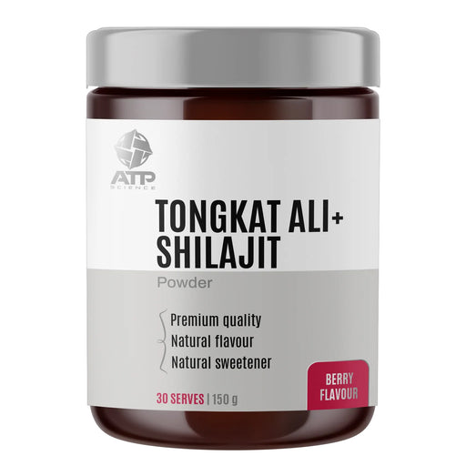 ATP Science Tongkat Ali + Shilajit Powder 30 Serves 150 Grams Wicked NRG