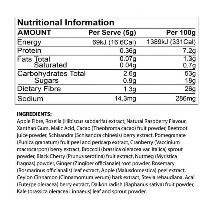ATP Science GutRight Daily Rich Chocolate 30 Serves 180 Grams Wicked NRG