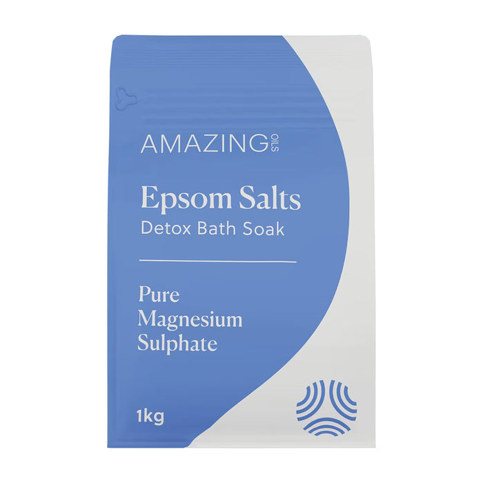 Amazing Oils Epsom Salt Detox Bath Soak is stocked at Wicked NRG Darwin