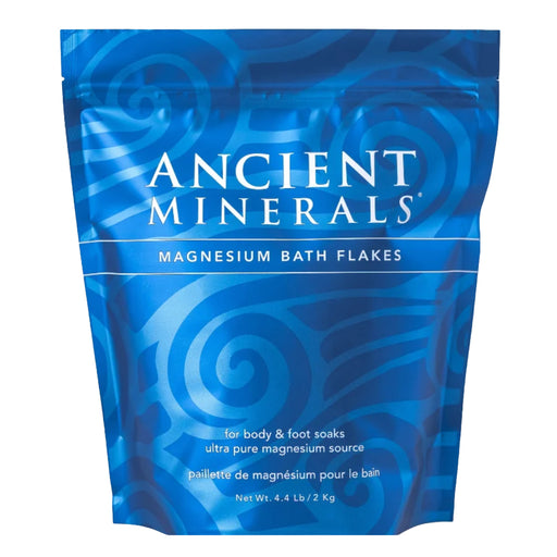 Ancient Minerals Magnesium Bath Flakes 2kg 4.4lb Wicked NRG