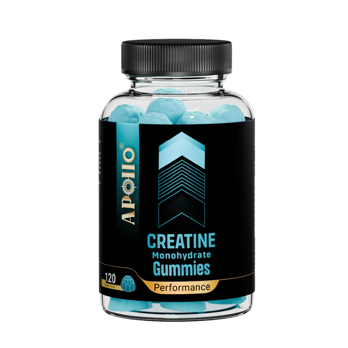 Apollo Creatine Monohydrate Gummies 120 Blueberry Wicked NRG