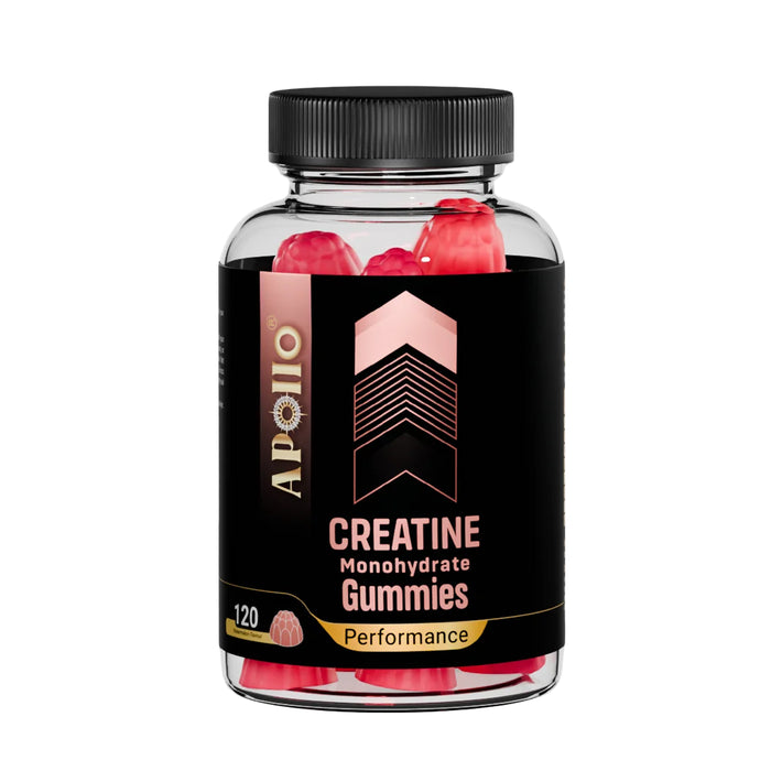 Apollo Creatine Monohydrate Gummies 120 Watermelon Wicked NRG