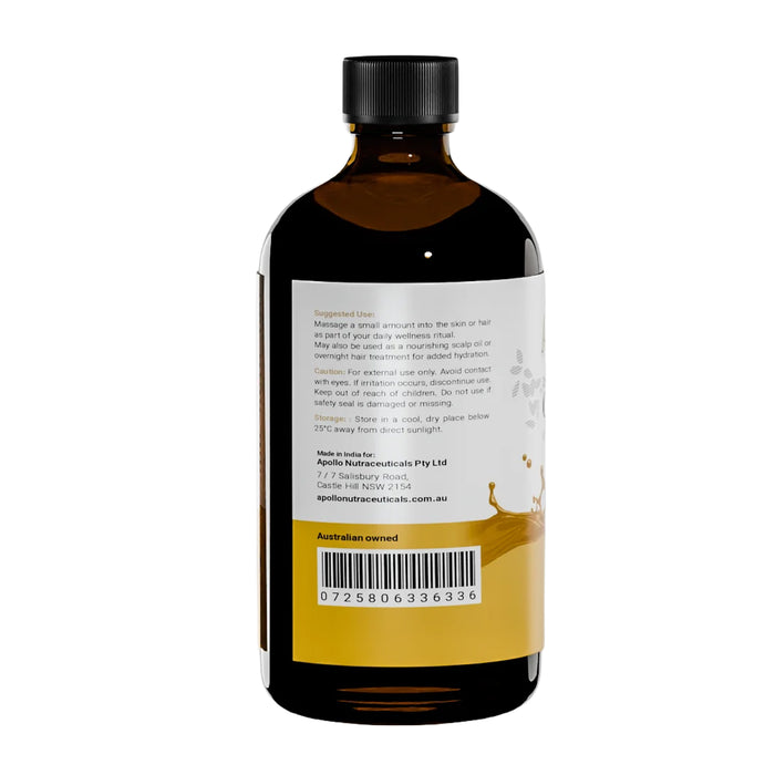 Apollo Organic Castor Oil 500ml benefits Wicked NRG