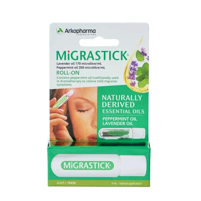 Arkopharma MIGRASTICK 3ML ROLL ON Wicked NRG