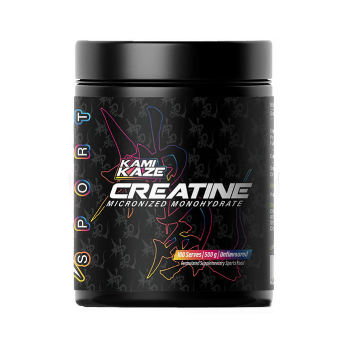 Athletic Sport Kamikaze Creatine Monohydrate 100 serves, 500g Unflavoured,