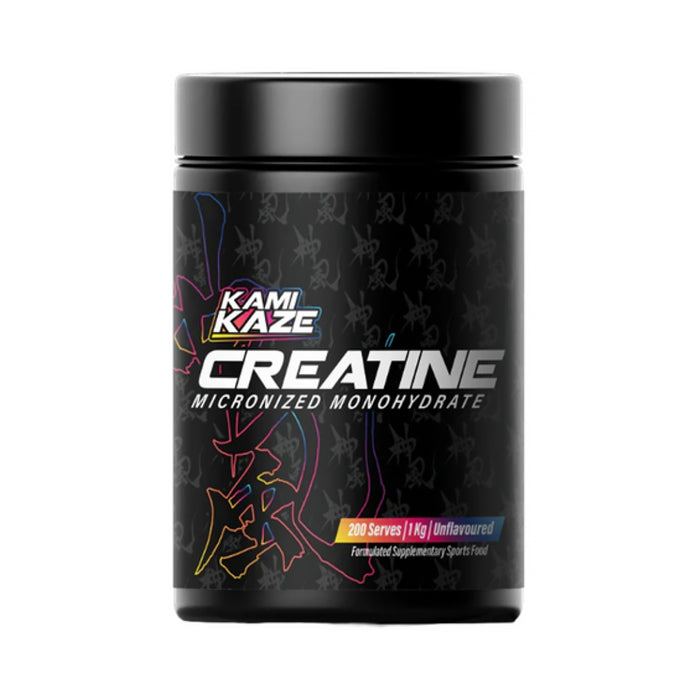 Athletic Sport Kamikaze Creatine Monohydrate 200 serves, 1kg Unflavoured,