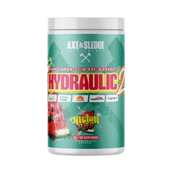 Axe and Sledge Hydraulic Melon Pop 20-40 serves Wicked NRG