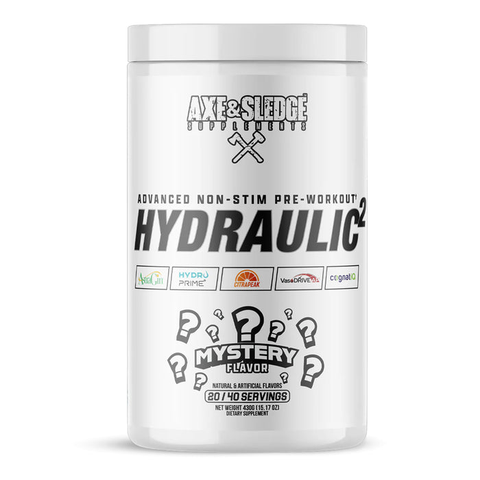 Axe and Sledge Hydraulic Mystery Flavour 20-40 Serves Wicked NRG