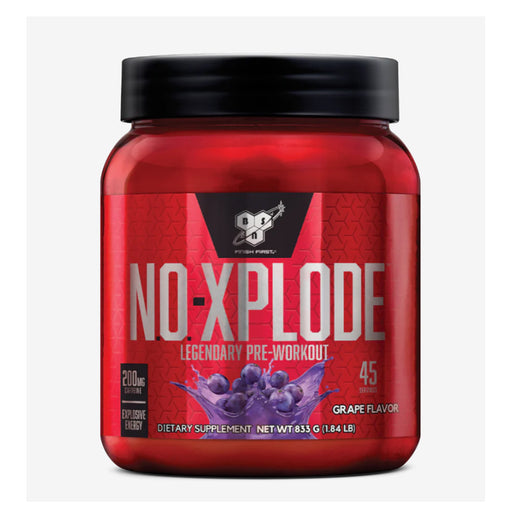 BSN NO XPLODE 3.0 Grape Flavour 45 Serves, 833 Grams, Wicked NRG