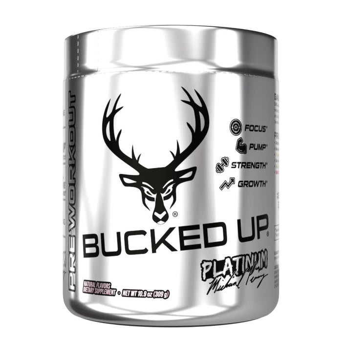 BUCKED UP Mike Perry Platinum Pre-Workout - Bucked Up - Cherry Coconut, 309g, Wicked NRG