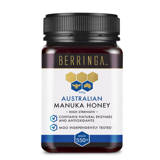 Berringa Australian Manuka Honey MGO 550+ 250 Grams Wicked NRG