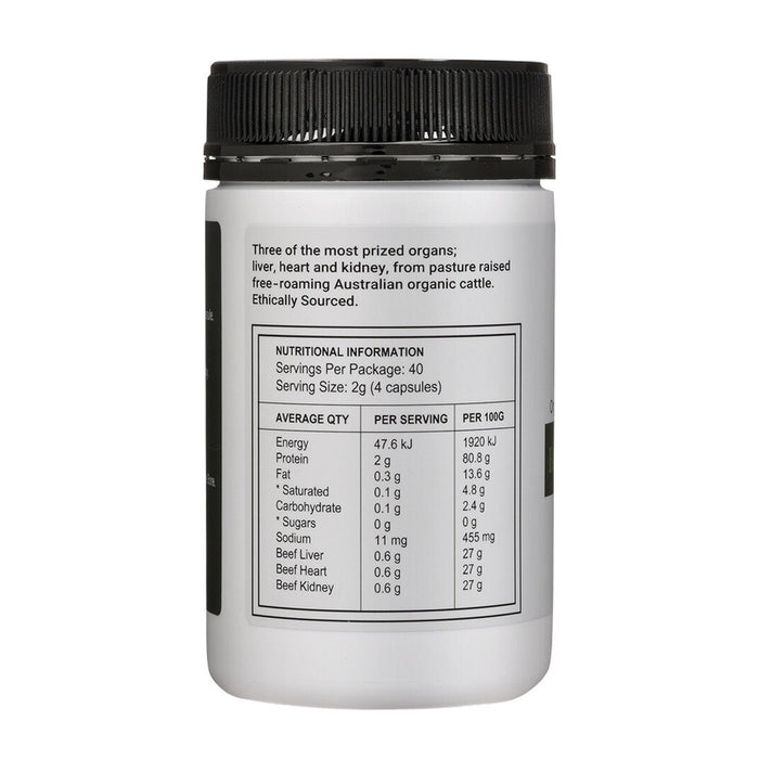 Best of the Bone Beef Organ Complex buy online at Wicked NRG Australia