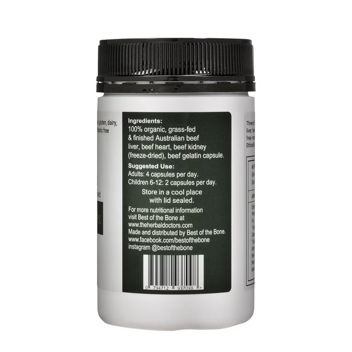 Best of the Bone Beef Organ Complex buy online at Wicked NRG Australia