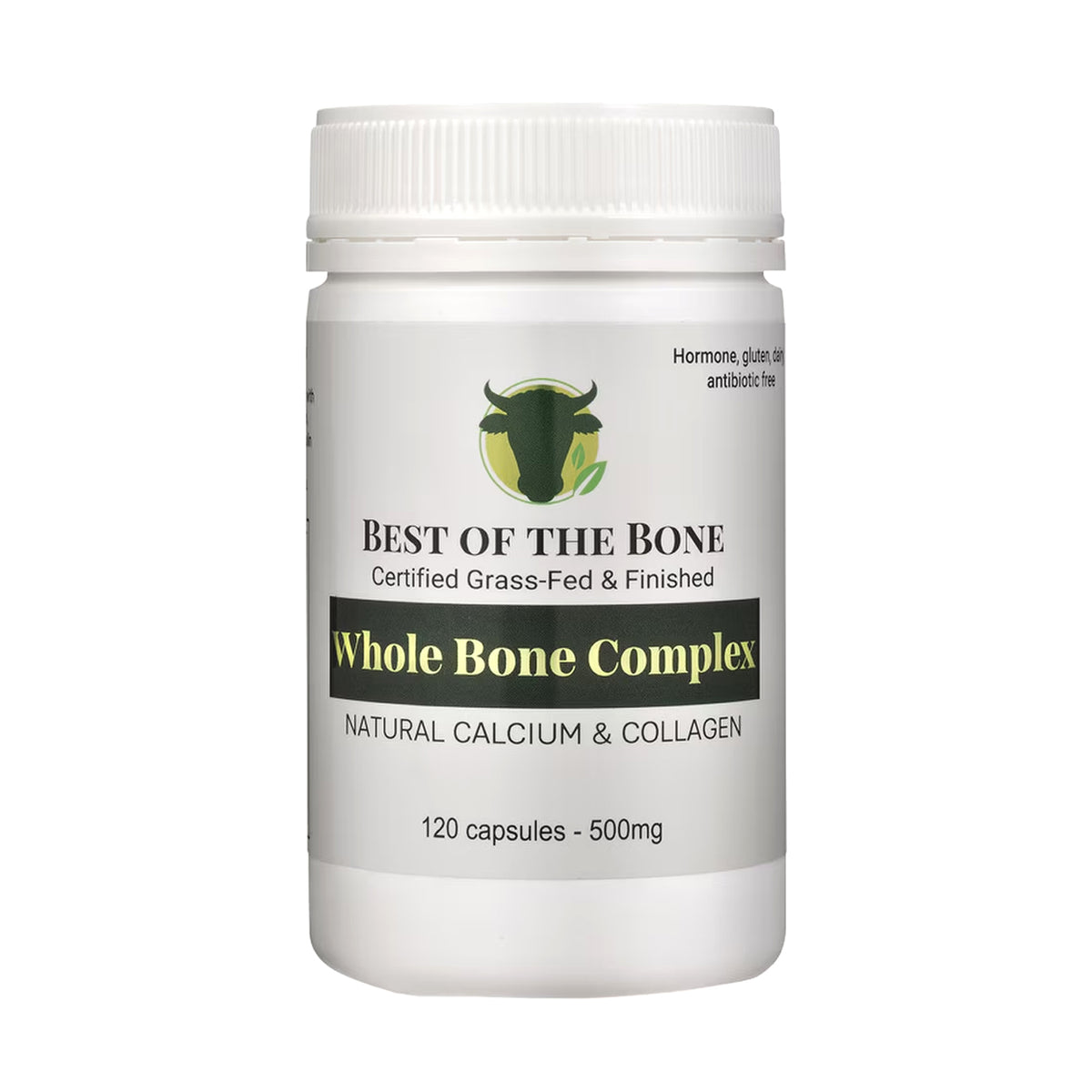 Best of the Bone Whole Bone Complex Natural Calcium & Collagen — Wicked ...