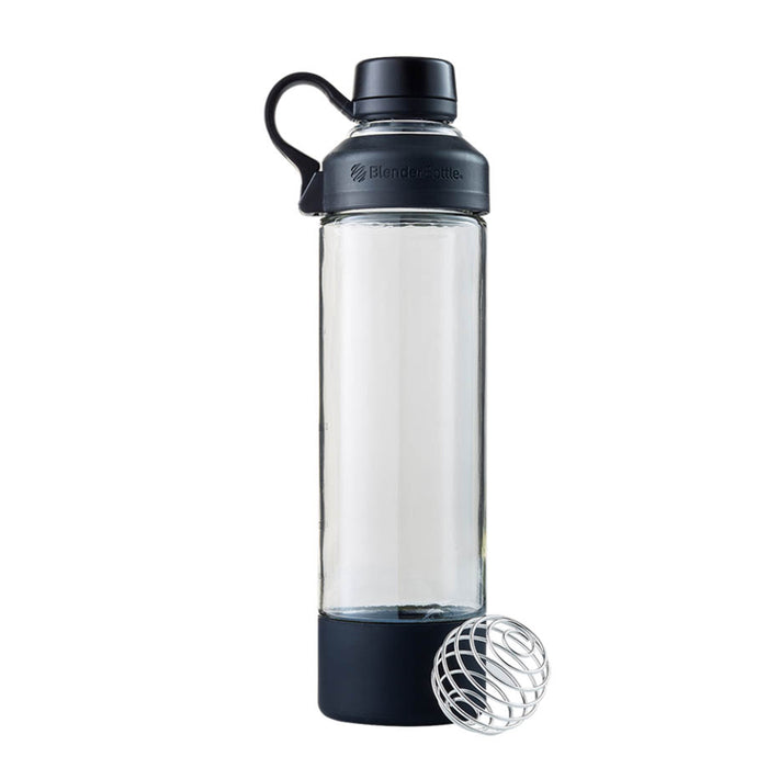 Blender Bottle Mantra Glass Shaker (590ml) Black Wicked NRG