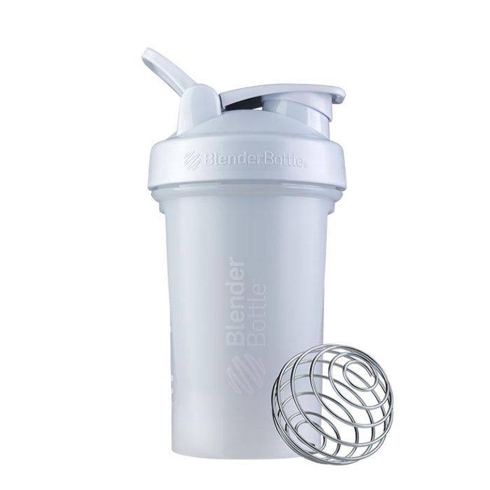 Blender Bottle, Classic V2, White Colour, 600ml, Wicked NRG