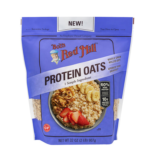 Bob's Red Mill Wheat Free Protein Oats 907g Wicked NRG