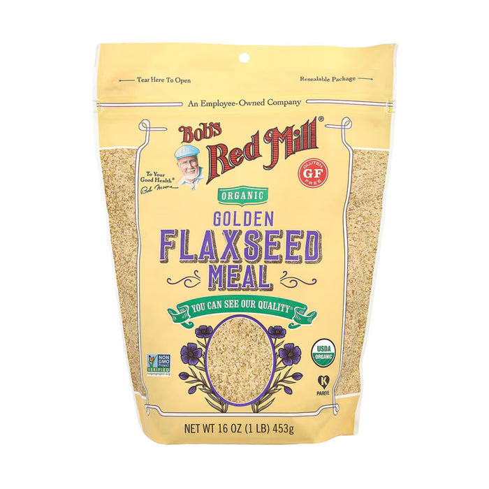 Bob's Red Mill, Organic Golden Flaxseed Meal, 453g Wicked NRG