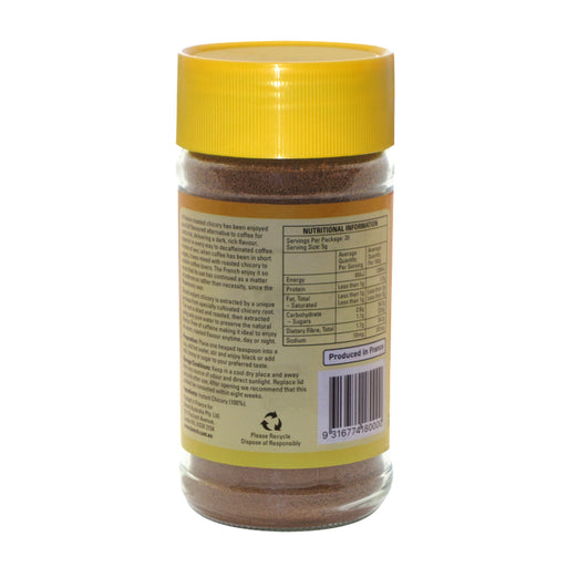 Bonvit Instant Chicory Original 100g Ingredients Wicked NRG