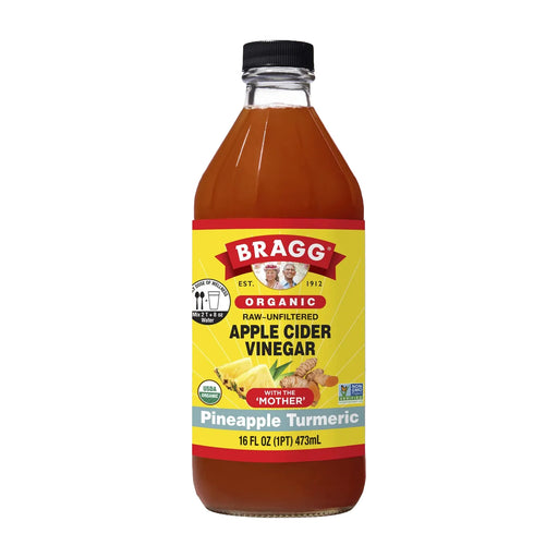 Bragg Organic Apple Cider Vinegar Pineapple Turmeric Wicked NRG