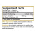 Bronson Acetyl L-Carnitine - 500 MG 60 Capsules Nutritional Panel a Wicked NRG