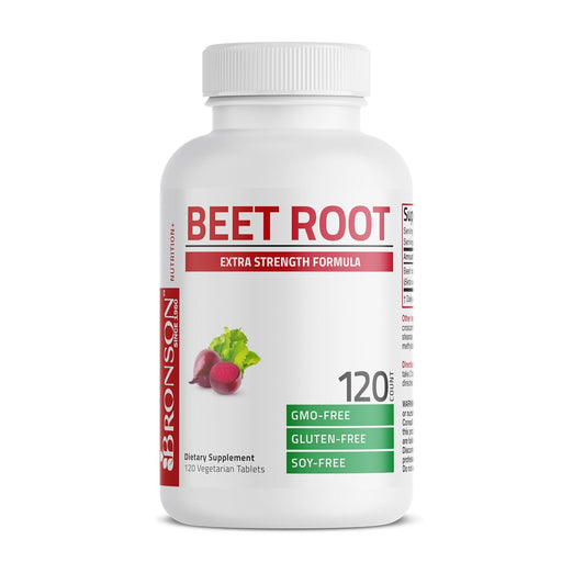Bronson Beet Root Extra Strenght 500mg 120 Capsules Wicked NRG