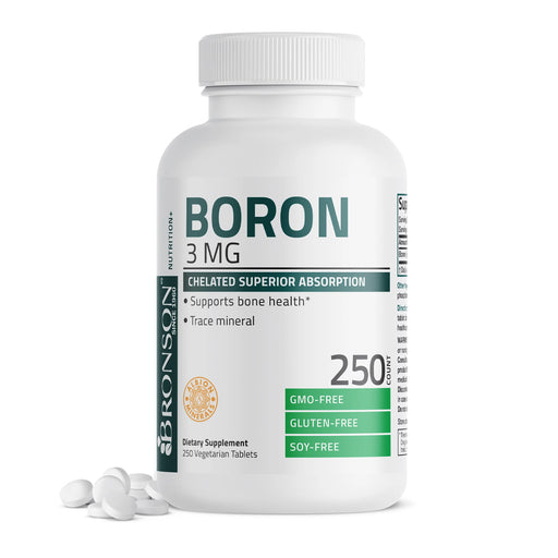 Bronson Boron 3mg 250 Tablets  Wicked NRG