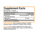 Bronson Vitamin K2 MK-7 Plus Vitamin D3 60 Capsules Nutritional Panel Wicked NRG