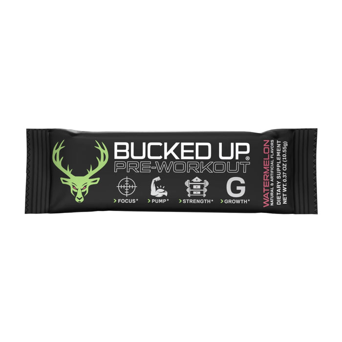 Bucked UP Watermelon Sample Single Serve 11 Grams Wicked NRG