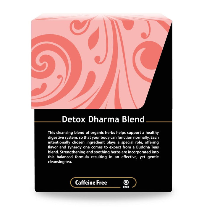 Budda Teas Organic Detox Dharma Blend Tea 18 tea bags,b, Wicked NRG