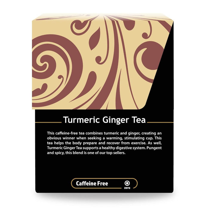 Budda Teas Organic Turmeric Ginger Tea 18 tea bags a Wicked NRG