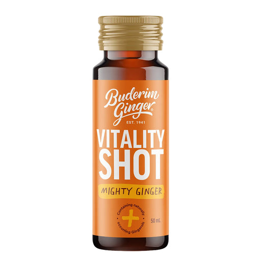 Buderim Ginger Vitality Shot 50mL,  Wicked NRG