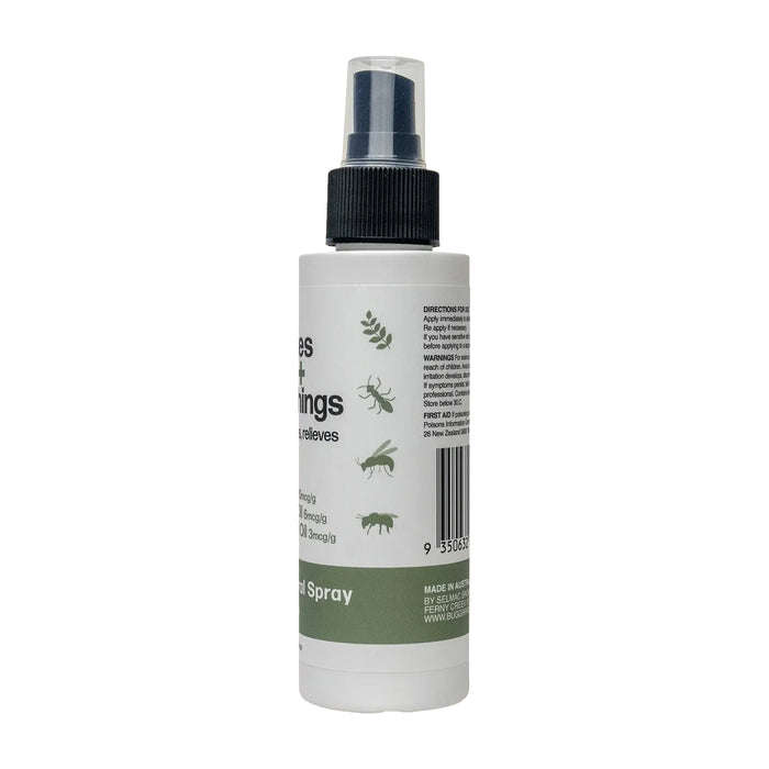 Bug-Grrr Off For bites stings + itchy things 100% Natural Spray 100ml b Wicked NRG