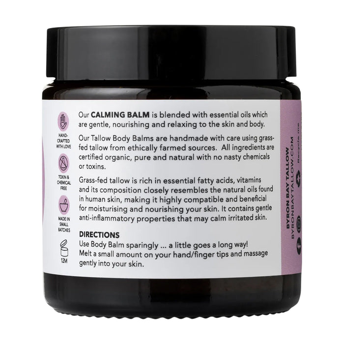 Byron Bay Tallow Organic Body Calming Balm 100ml Wicked NRG