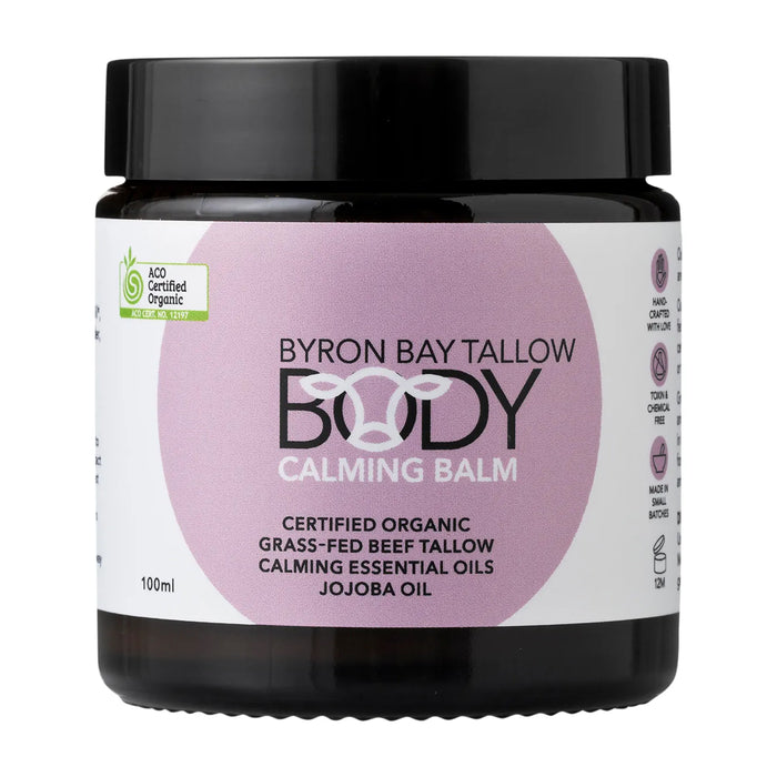 Byron Bay Tallow Organic Body Calming Balm 100ml Wicked NRG