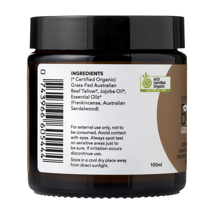 Byron Bay Tallow Body Naked Balm 100ml Ingredients  Wicked NRG