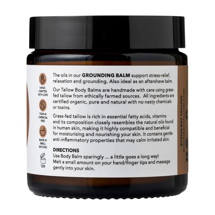 Byron Bay Tallow Body Organic Naked Balm 100ml Ingredients a Wicked NRG