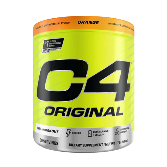 C4 Original Pre Workout Powder Orange 30 serves Wicked NRG